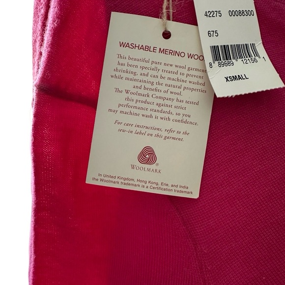 Brooks Bothers Women's Pink Button-Up Sweater Xs - Picture 5 of 6